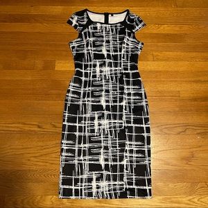 Amazon black and white dress- Medium